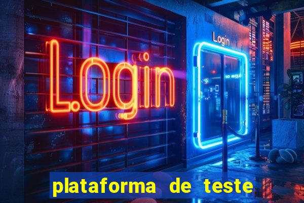 plataforma de teste pg demo